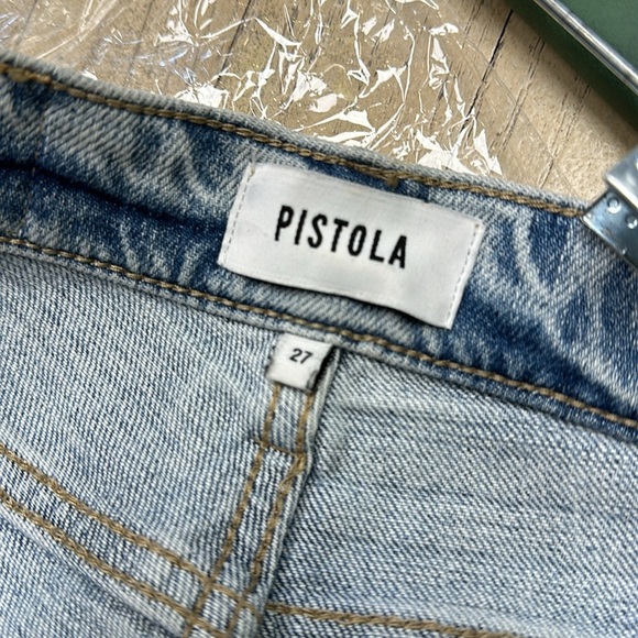 PISTOLA Light Wash Denim Jeans Size  27 - Picture 13 of 15